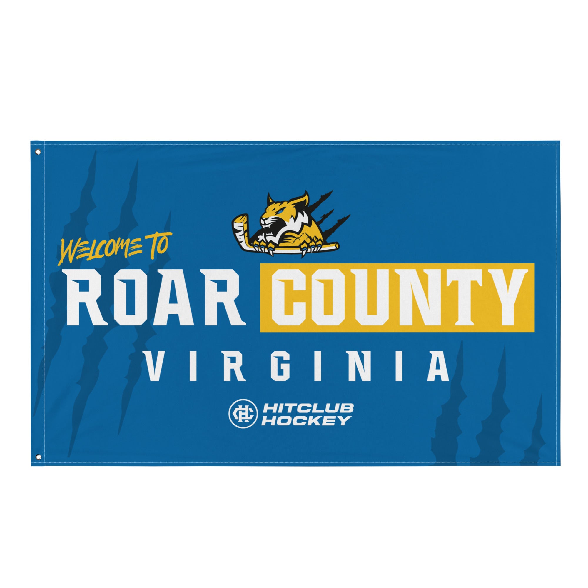 Welcome To Roar County – Blue Ridge Bobcats – Flag