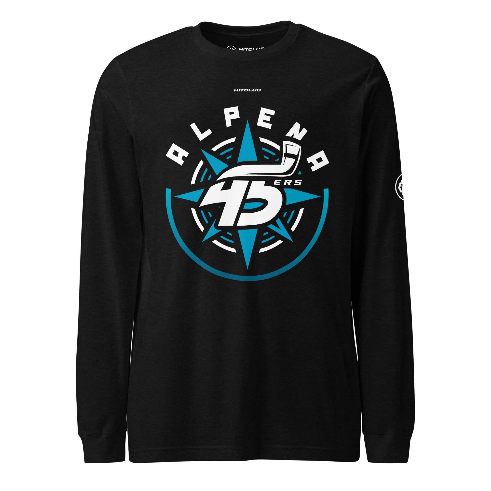 Alpena 45ers x Hitclub – Logo Long Sleeve Tee