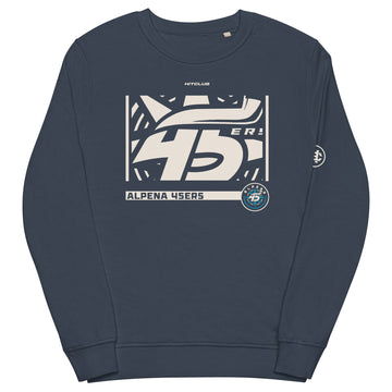 Alpena 45ers Block Logo – Crewneck Sweatshirt